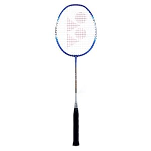 YONEX ZR 100 Light Aluminium Strung Badminton Racket with Full Racket Cover (Blue) | For Beginners | 95 grams | High Durability