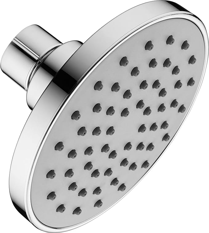 ALTON SHR20520 ABS 4-INCH Rain Flow Overhead Shower Without Arm | Shower Head | Bathroom Shower, Chrome Finish